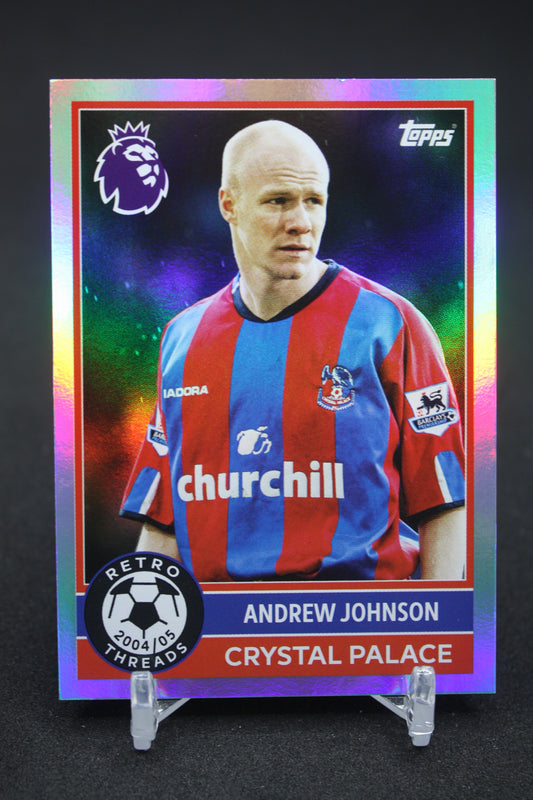 2025/26 Andrew Johnson Crystal Palace Retro Threads #388