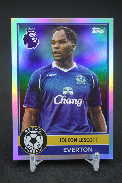 2025/26 Joleon Lescott Everton Retro Threads #389