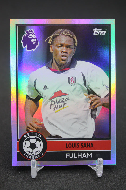 2025/26 Louis Saha Fulham Retro Threads #390
