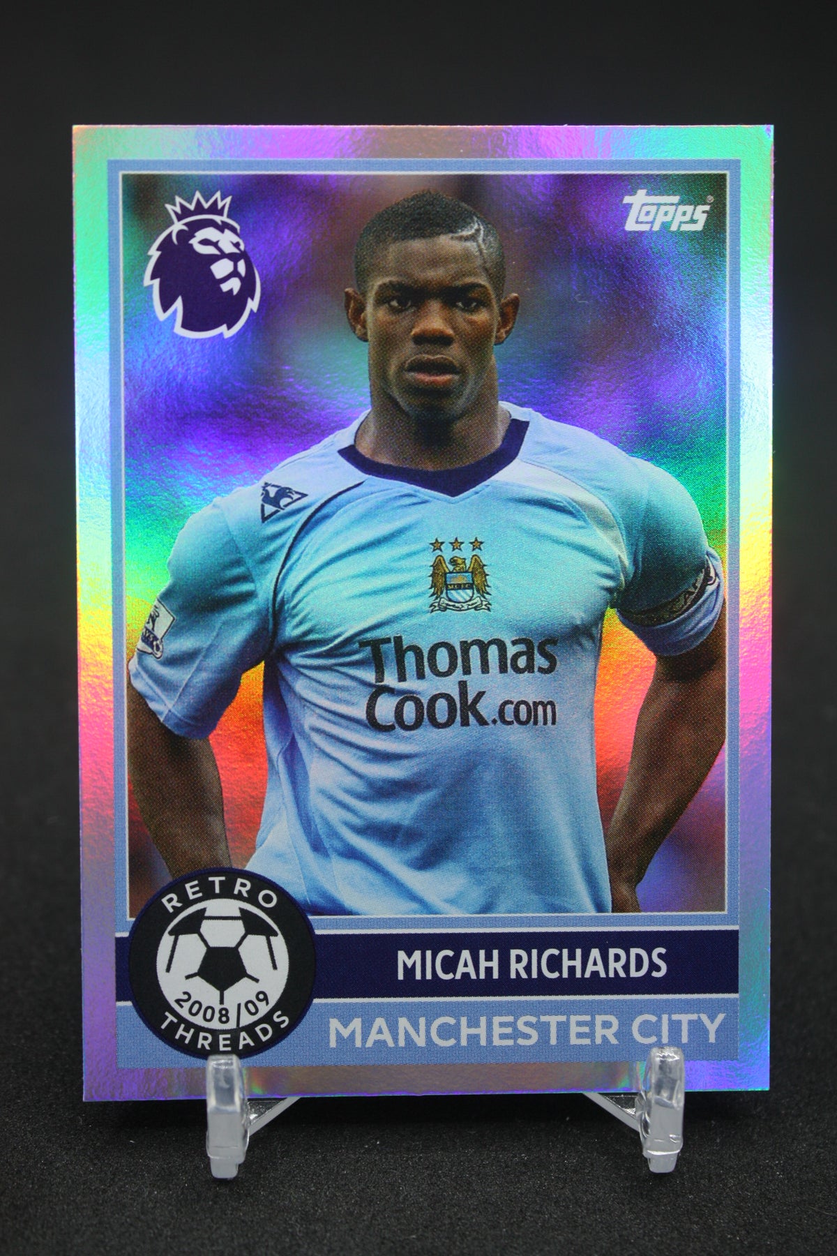 2025/26 Micah Richards Manchester City Retro Threads #392