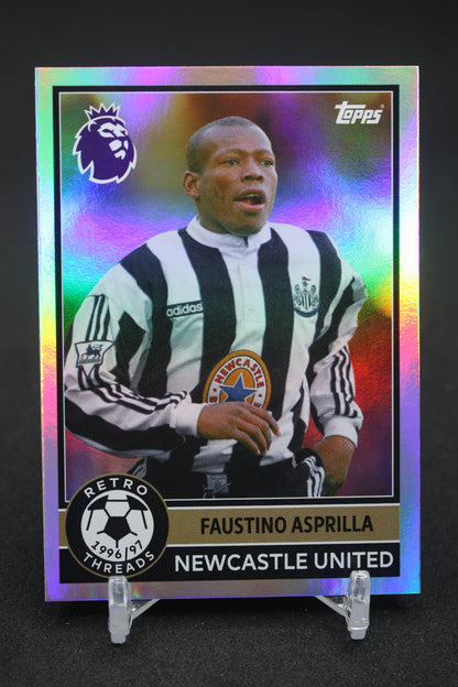 2025/26 Faustino Asprilla Newcastle United Retro Threads #394