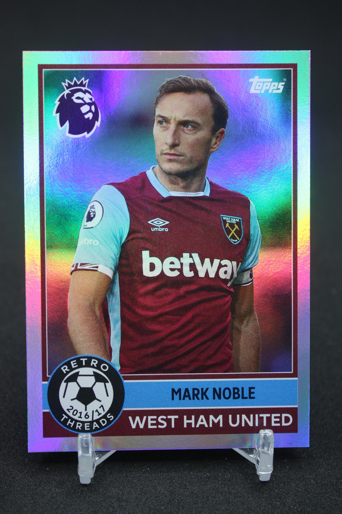 2025/26 Mark Noble West Ham United Retro Threads #397