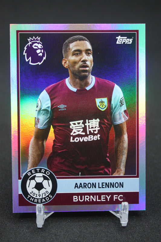 2025/26 Aaron Lennon Burnley Retro Threads #399