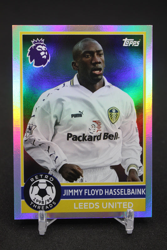 2025/26 Jimmy Floyd Hasselbaink Leeds United Retro Threads #400