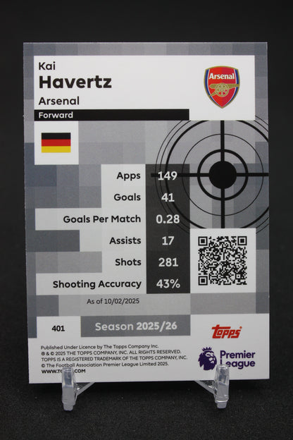2025/26 Kai Havertz Arsenal Pro Precision #401