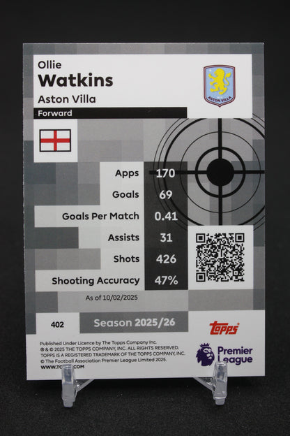 2025/26 Ollie Watkins Aston Villa Pro Precision #402