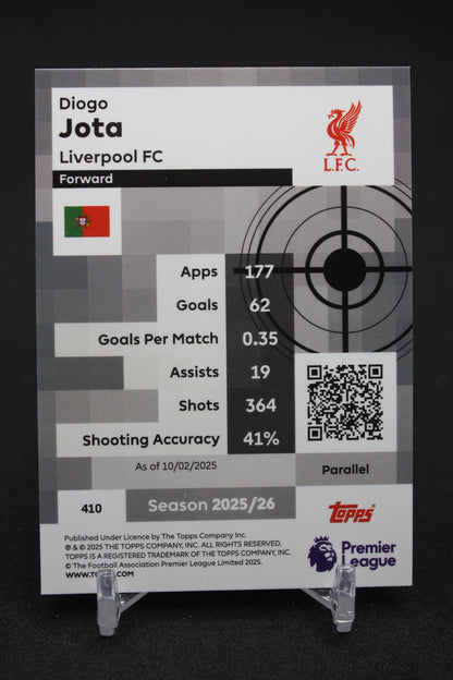 2025/26 Diogo Jota Liverpool FC Pro Precision #410