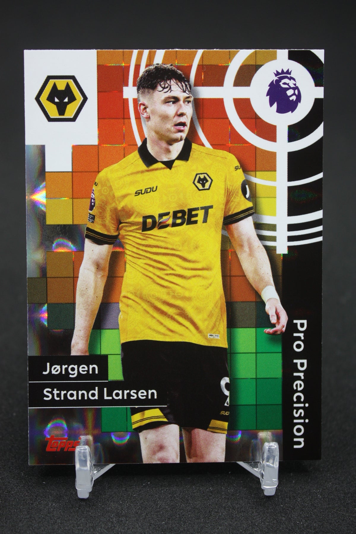 2025/26 Jørgen Strand Larsen Wolverhampton Pro Precision #418