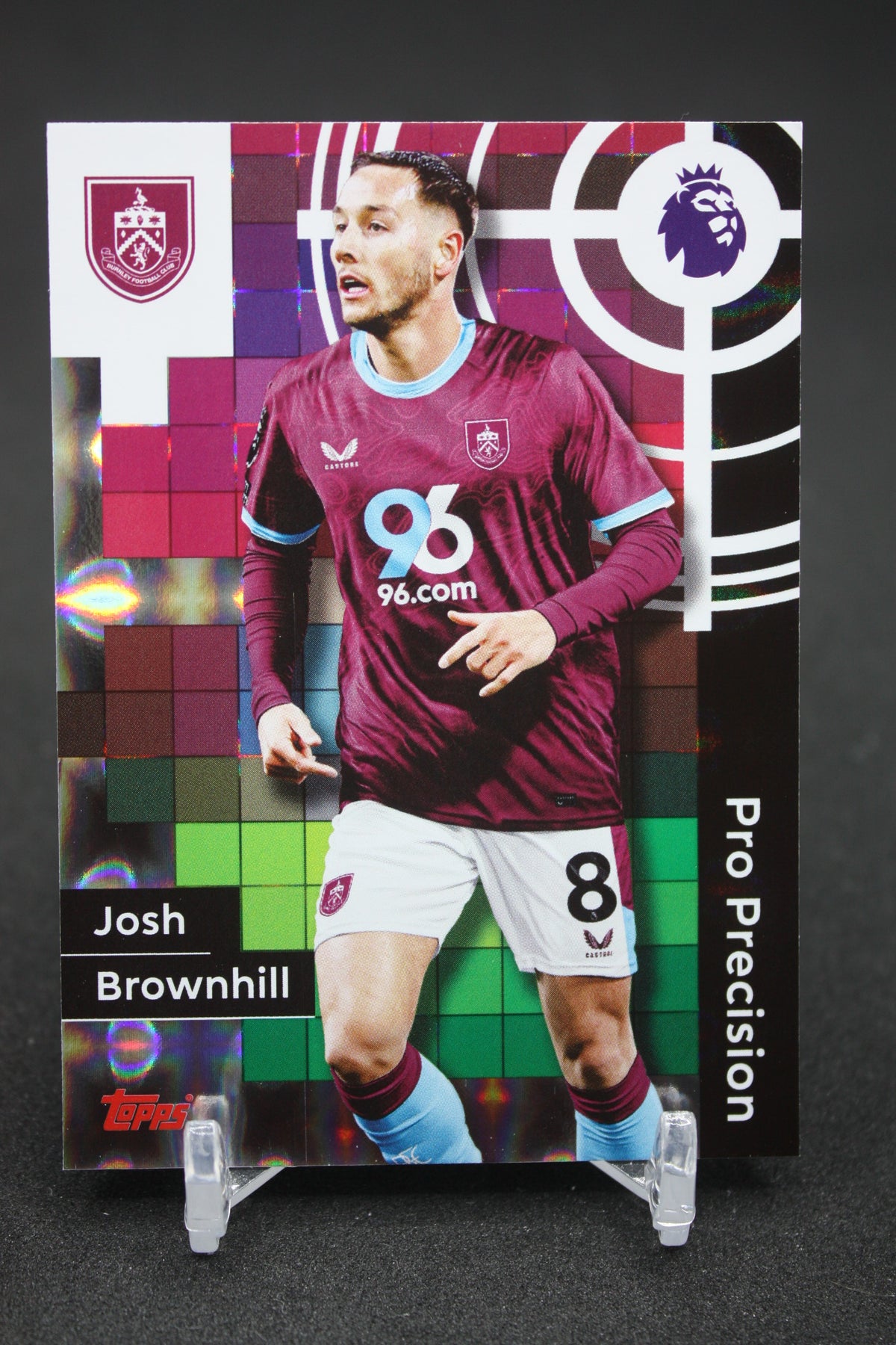 2025/26 Josh Brownhill Burnley Pro Precision #419