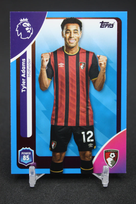 2025/26 Tyler Adams AFC Bournemouth Blue Parallels #43