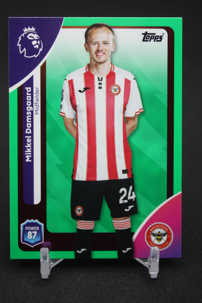 2025/26 Mikkel Damsgaard Brentford Green Parallels #63