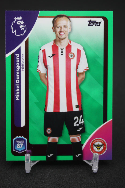 2025/26 Mikkel Damsgaard Brentford Green Parallels #63