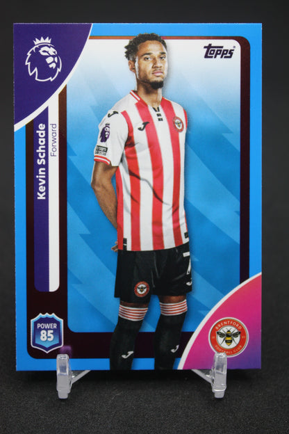 2025/26 Kevin Schade Brentford Blue Parallels #65