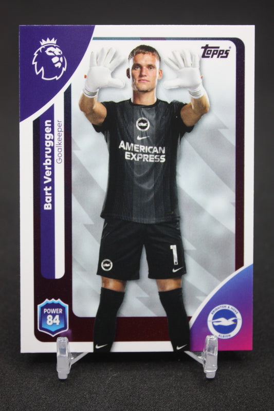 2025/26 Bart Verbruggen Brighton & Hove Albion #74