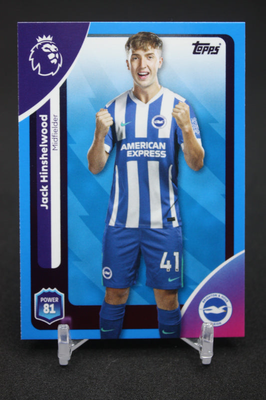 2025/26 Jack Hinshelwood Brighton & Hove Albion Blue Parallels #78