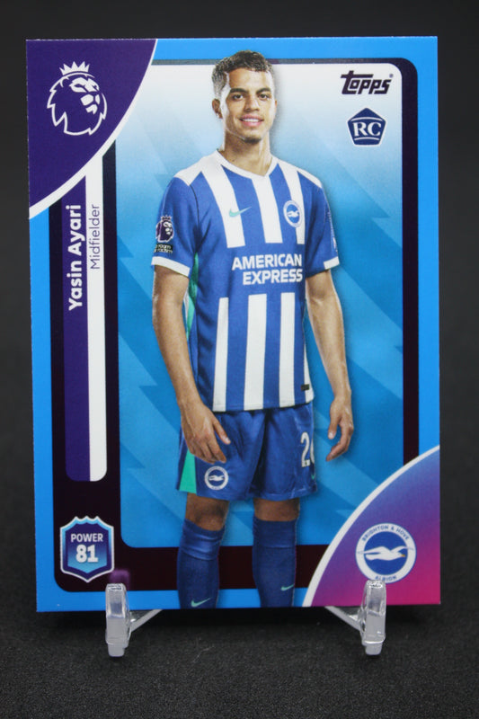 2025/26 Yasin Ayari Brighton & Hove Albion RC Blue Parallels #82