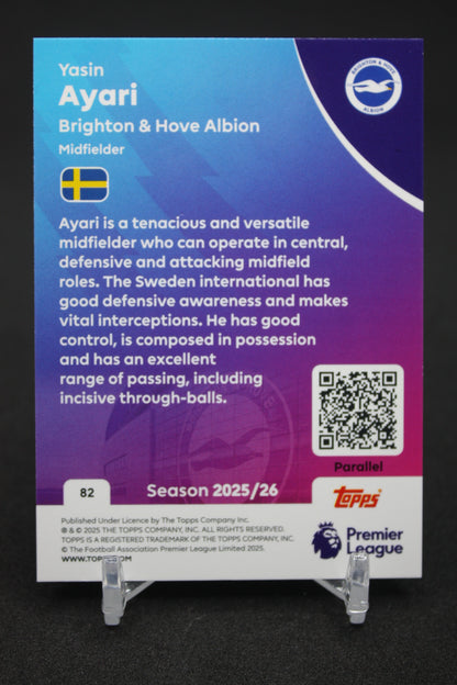 2025/26 Yasin Ayari Brighton & Hove Albion RC Green Parallels #82
