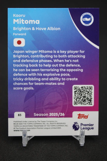2025/26 Kaoru Mitoma Brighton & Hove Albion #83