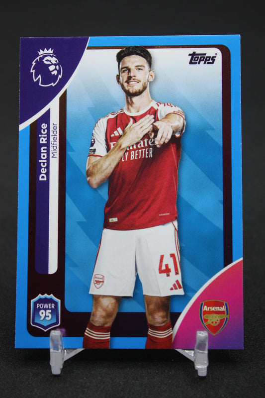 2025/26 Declan Rice Arsenal Blue Parallels #8
