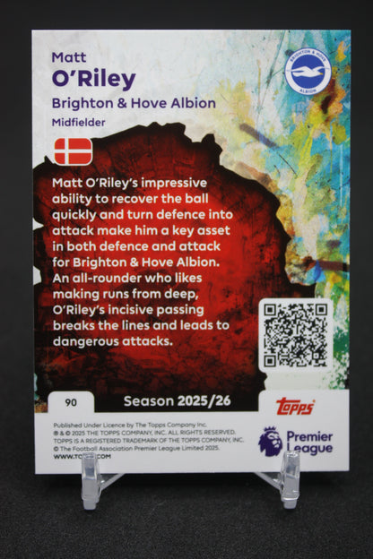 2025/26 Matt O'Riley Brighton & Hove Albion Tekkers #90