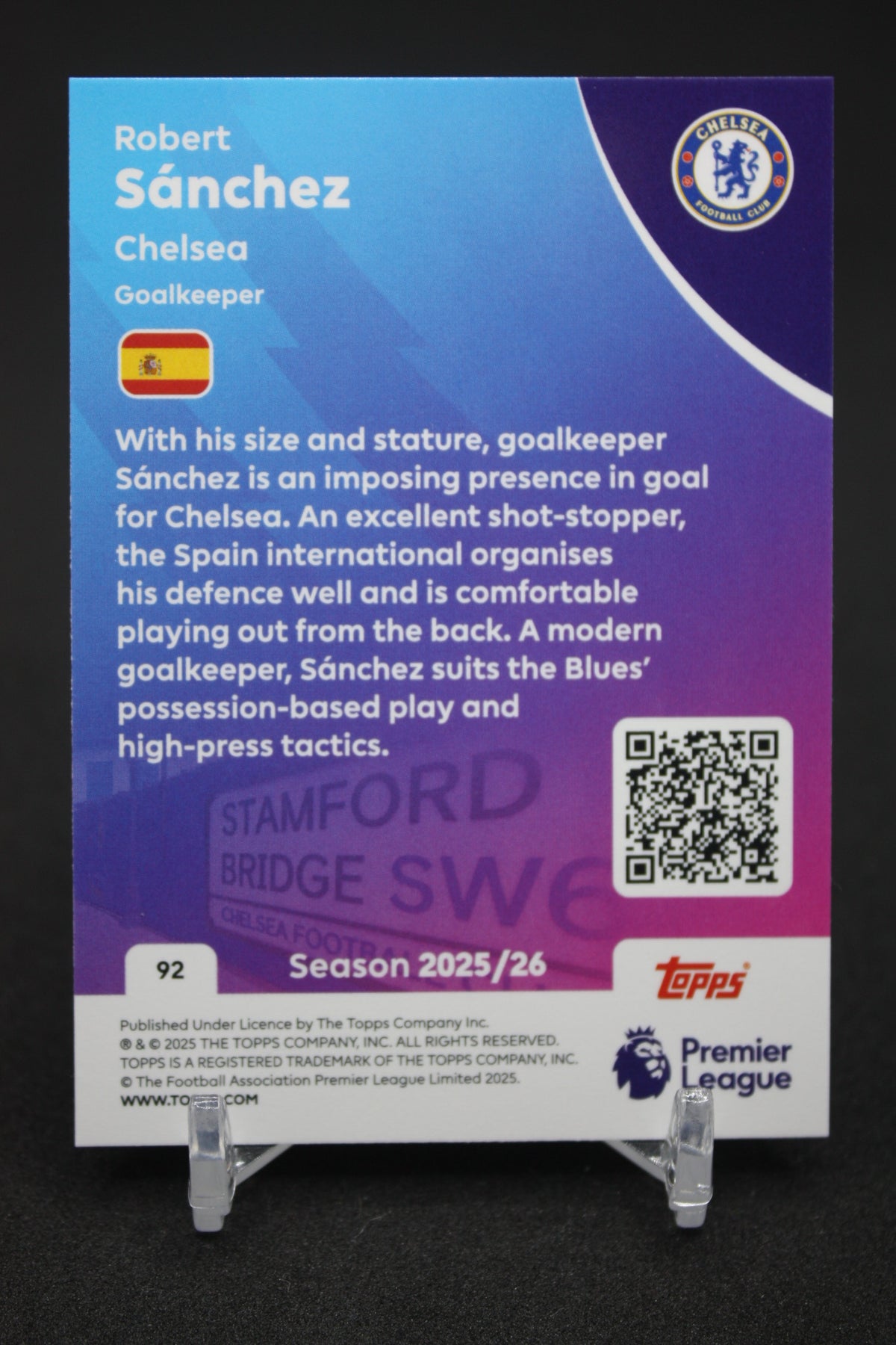 2025/26 Robert Sánchez Chelsea #92