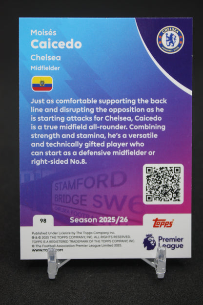 2025/26 Moisés Caicedo Chelsea #98
