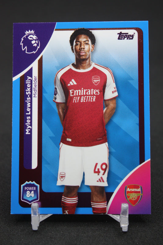 2025/26 Myles Lewis-Skelly Arsenal Blue Parallels #9