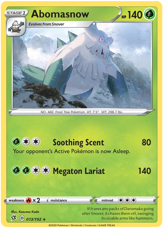 Abomasnow (013/192) - Rebel Clash