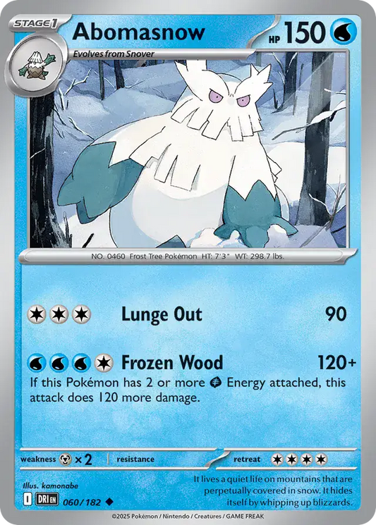Abomasnow (060/182) - Destined Rivals
