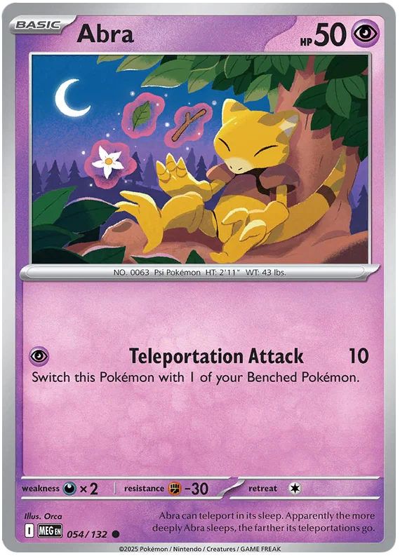 Abra (054/132) - Mega Evolution