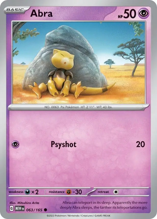 Abra (063/165) - 151