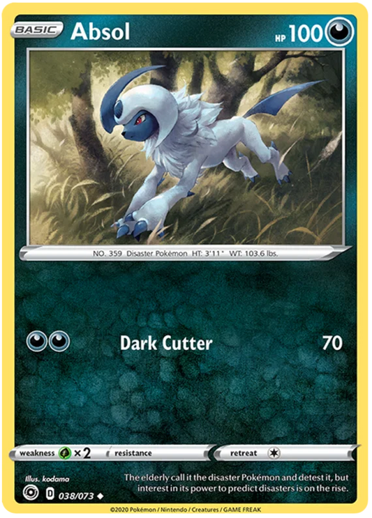 Absol (038/073) - Champion's Path