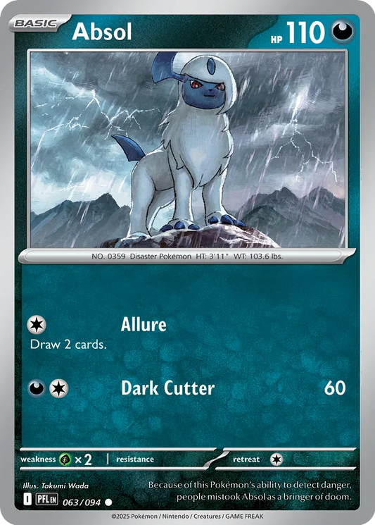 Absol (063/094) - Phantasmal Flames