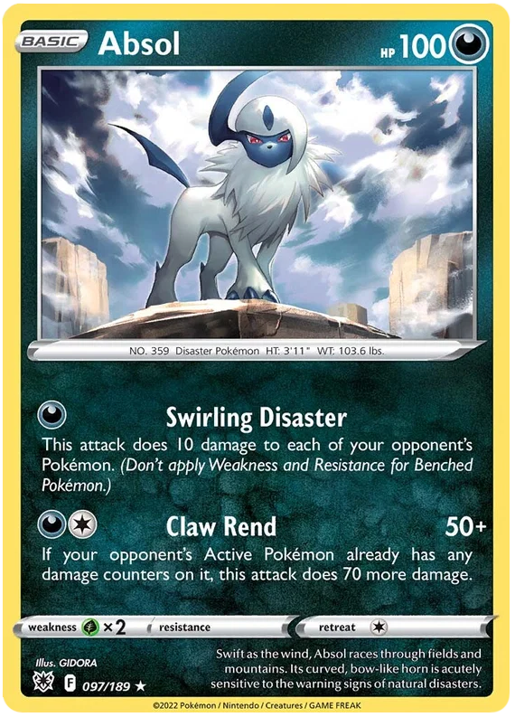 Absol Holo (097/189) - Astral Radiance