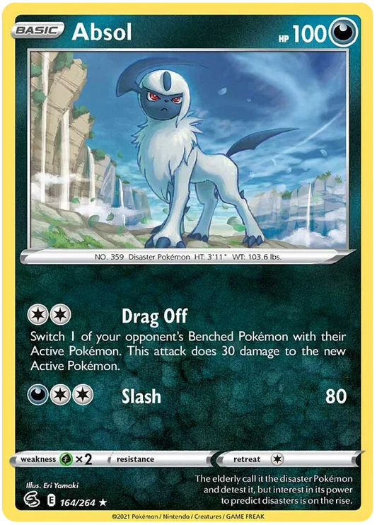 Absol [Reverse Holo] (164/264) - Fusion Strike