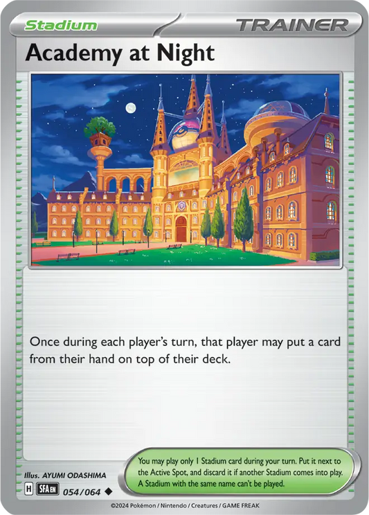 Academy at Night (054/064) - Shrouded Fable