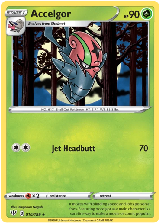Accelgor (010/189) - Darkness Ablaze