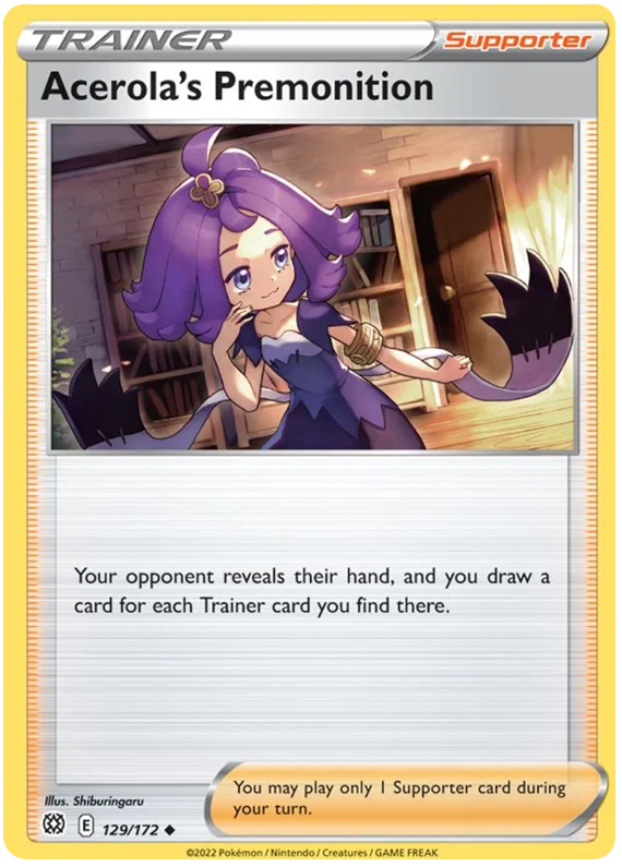 Acerola's Premonition (129/172) - Brilliant Stars