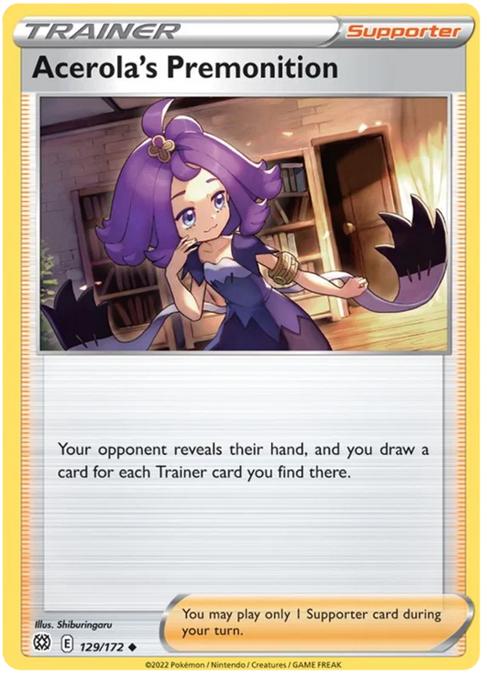 Acerola's Premonition (129/172) - Brilliant Stars