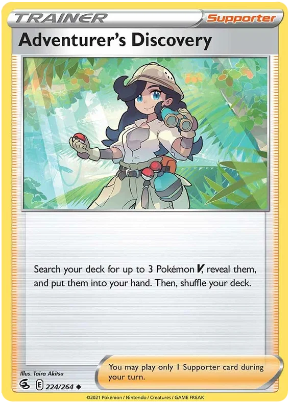 Adventurer's Discovery (224/264) - Fusion Strike
