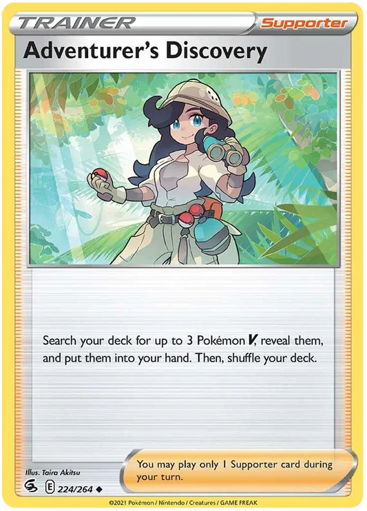Adventurer's Discovery (224/264) - Fusion Strike