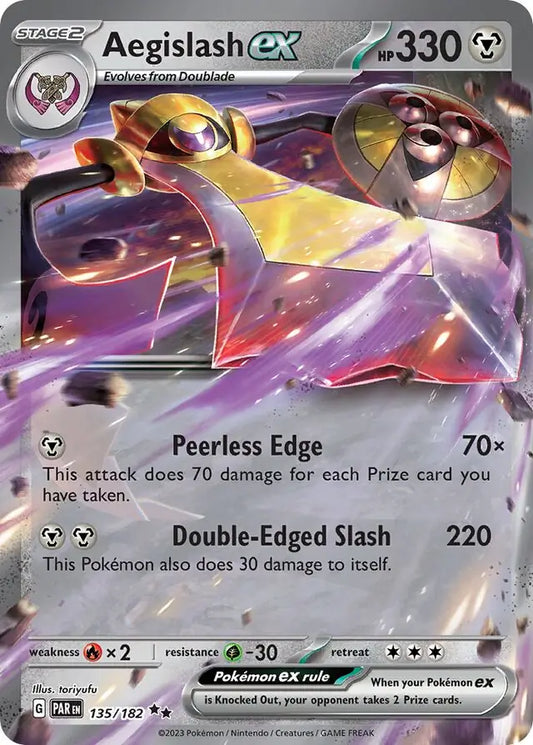Aegislash ex (135/182) - Paradox Rift