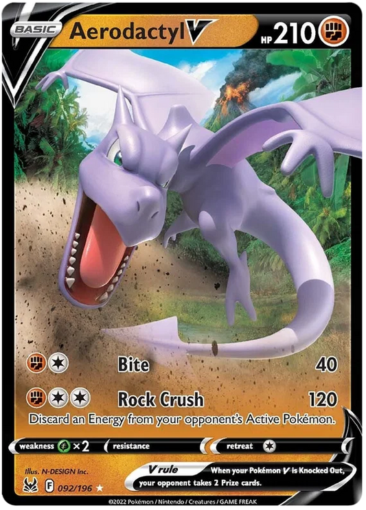 Aerodactyl V (092/196) - Lost Origin