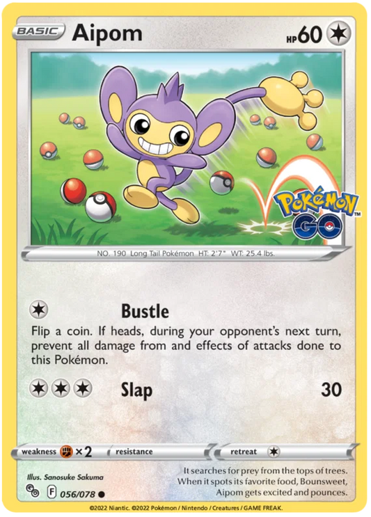 Aipom (056/078) - Pokémon Go