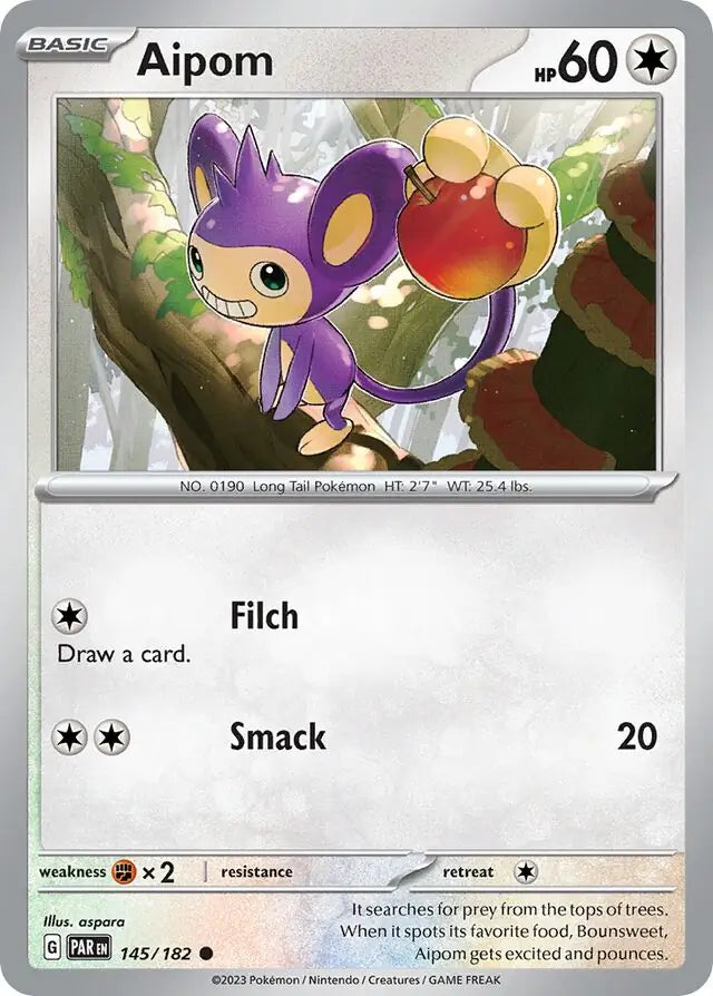 Aipom (145/182) - Paradox Rift