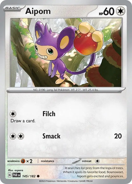 Aipom (145/182) - Paradox Rift