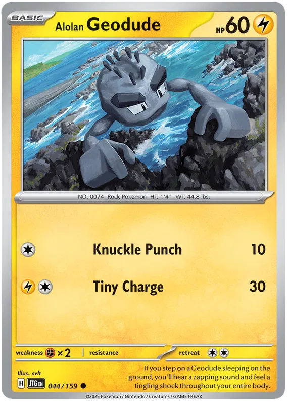 Alolan Geodude (044/159) - Journey Together