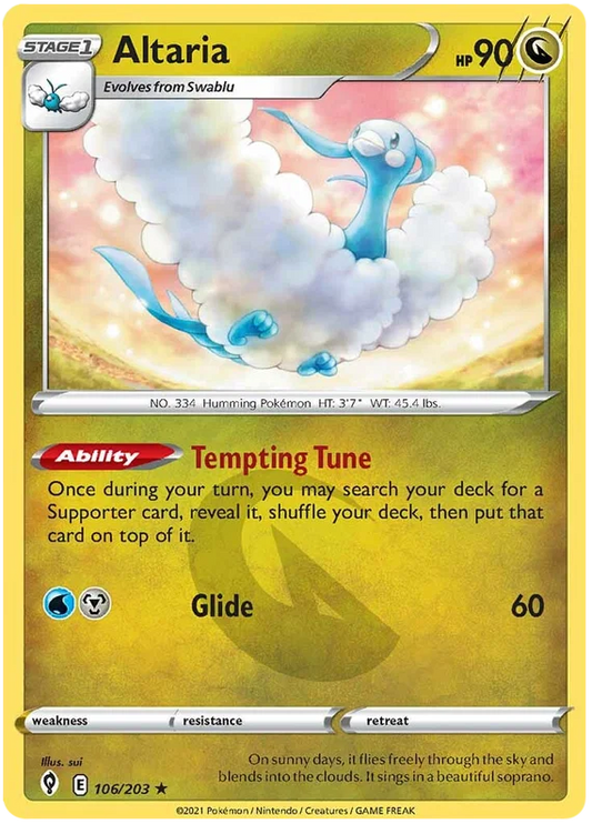 Altaria (106/203) - Evolving Skies