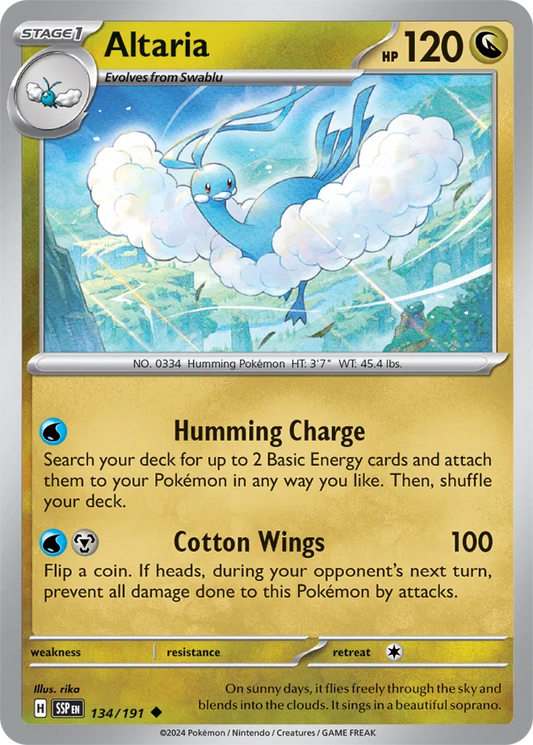 Altaria (134/191) - Surging Sparks