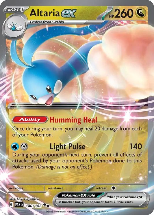 Altaria ex (140/182) - Paradox Rift